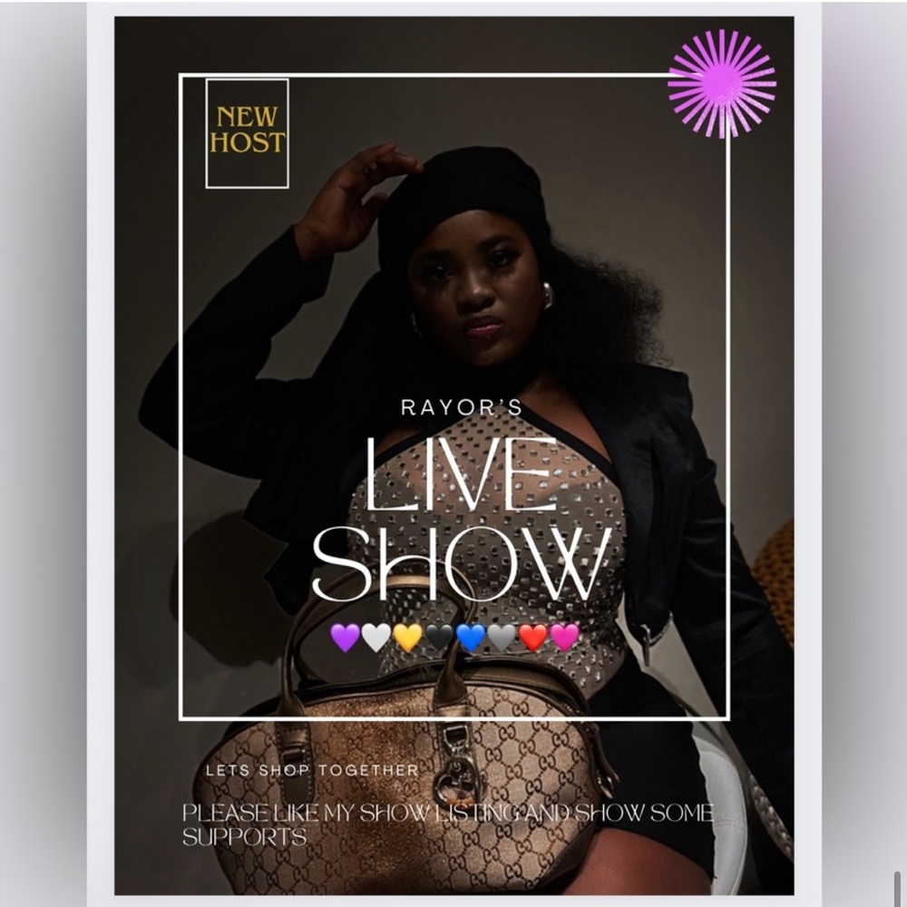 LIVE SHOW🩵🩷🧡💙🖤💚🩶🖤
Like to be notified VERIFIED SELLER - Picture 4 of 5